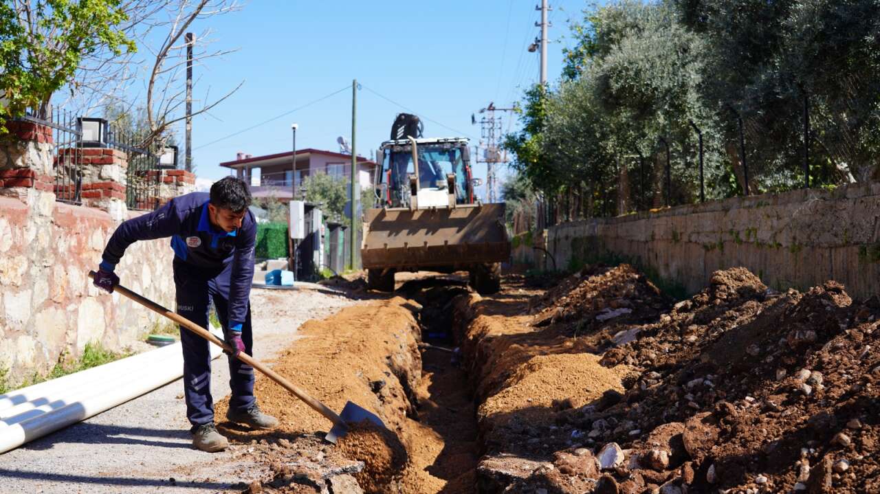 Muğla Fethiye Esenköy’de İçme Suyu Hattı Yenileniyor 2